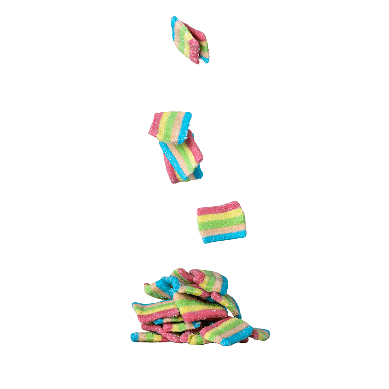 Delta-9 THC Sour Rainbow Belts