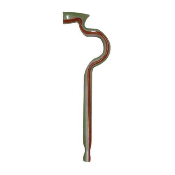 Med Coloured glass pipe snake