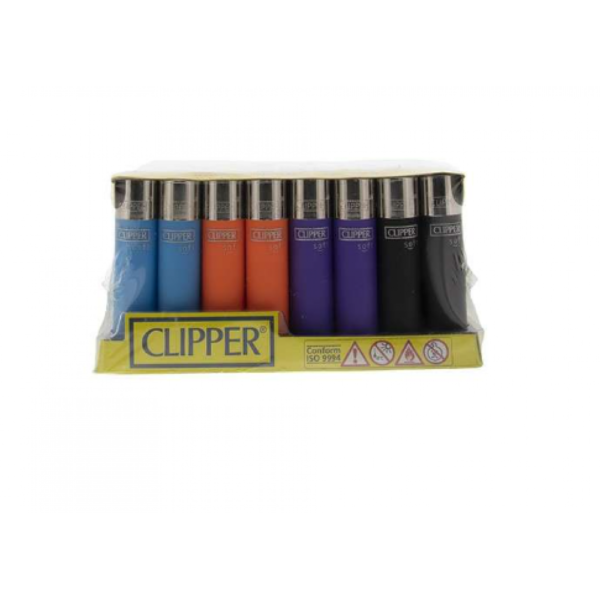 Clipper Large Soft touch - 4 kleuren - 48 units